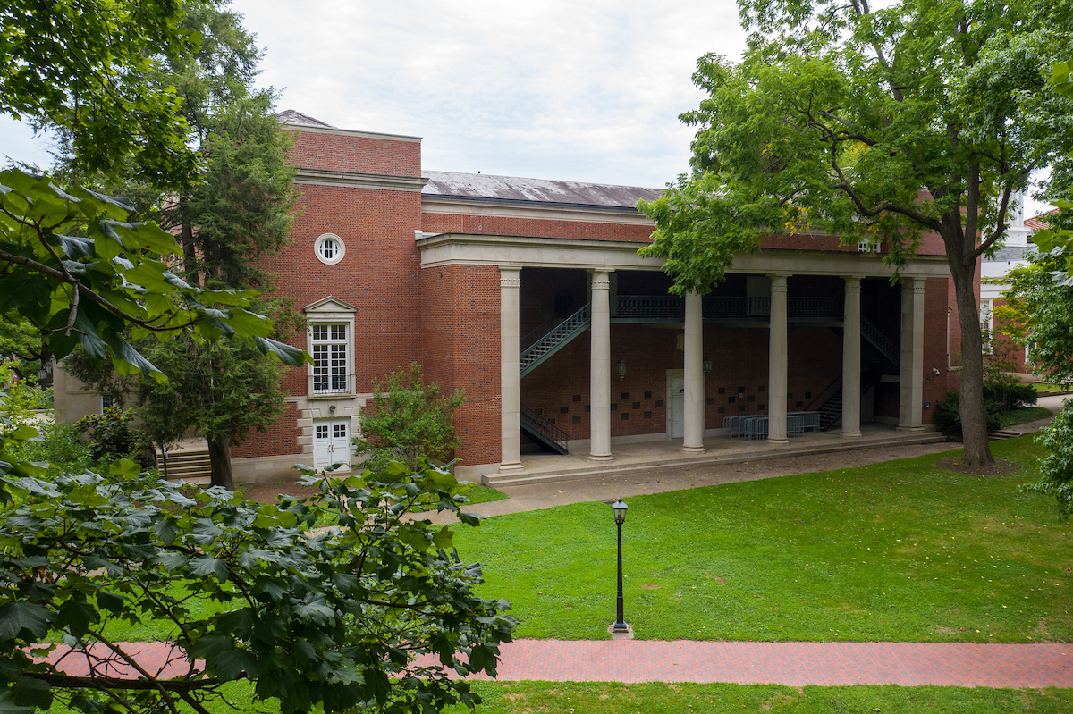 Photo of Templeton-Blackburn Alumni Memorial Auditorium at Ohio University