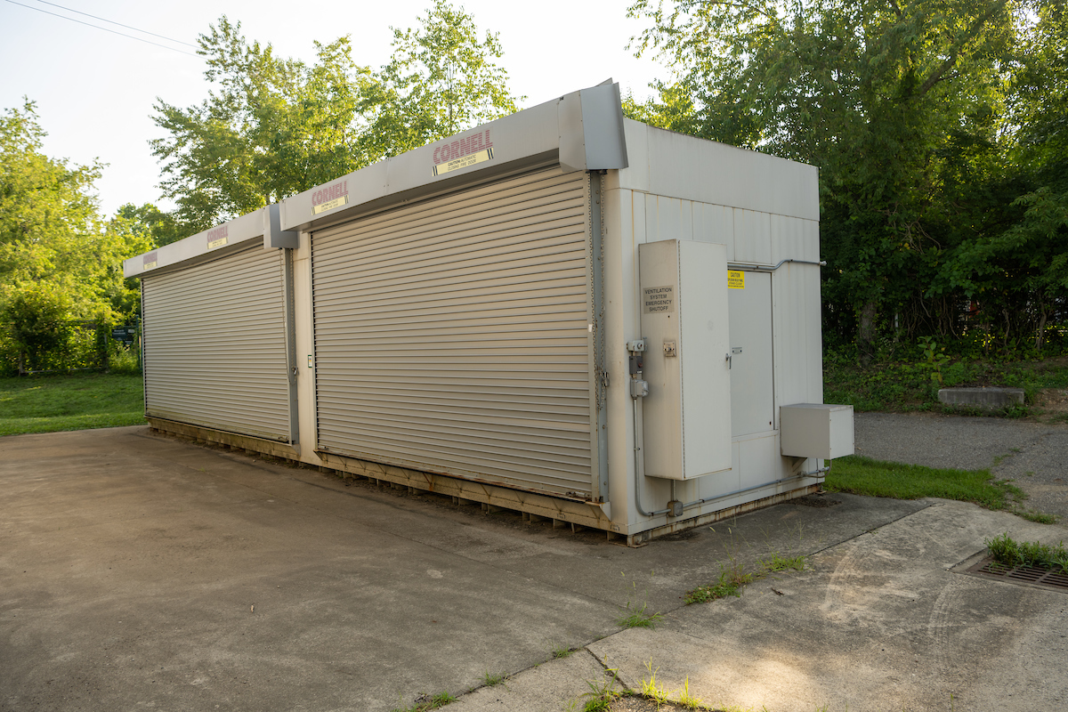 Photo of the Oil Storage Facility at Ohio University