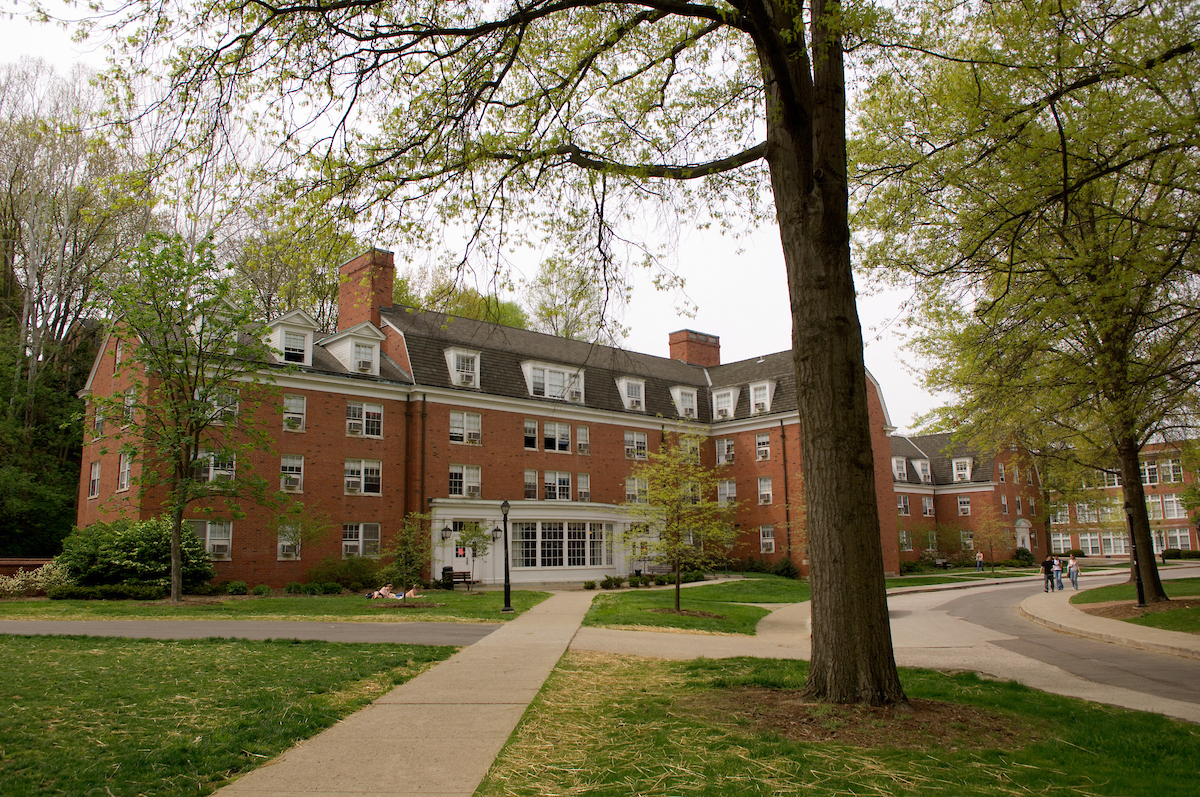 Photo of Lincoln Hall, located on East Green