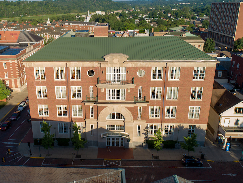 Copeland Hall, located on College Green