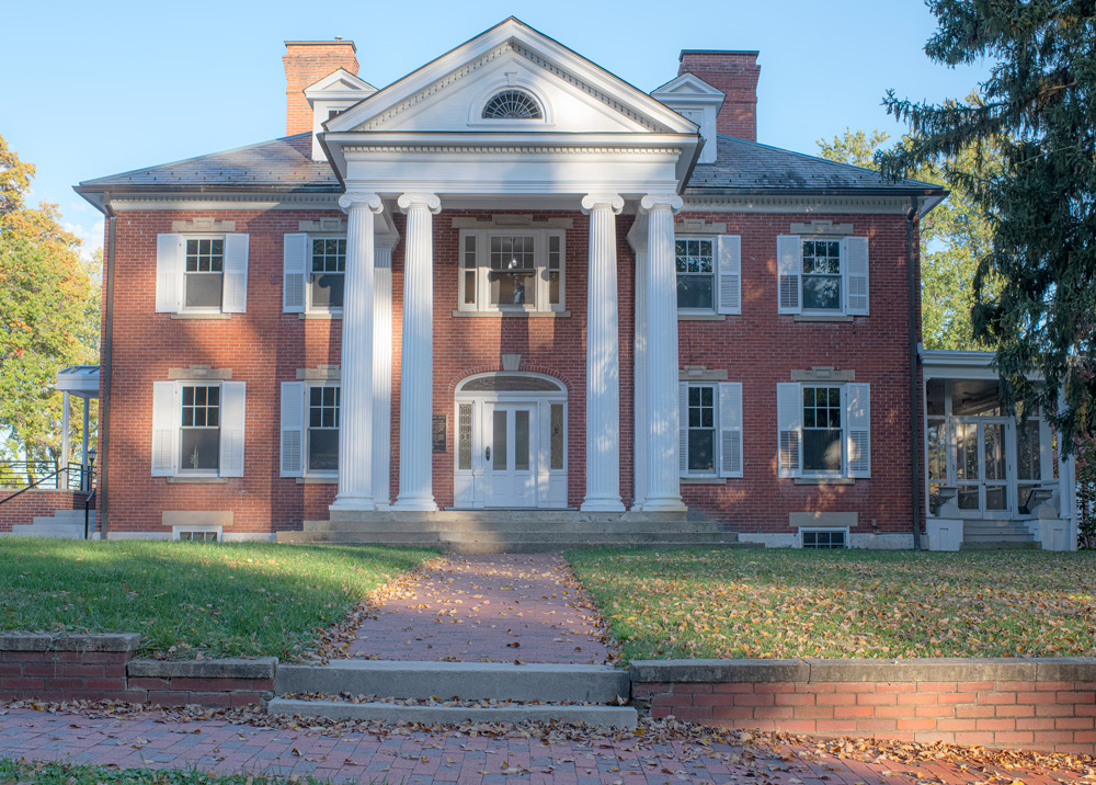 Photo of the Konneker Alumni Center at Ohio University