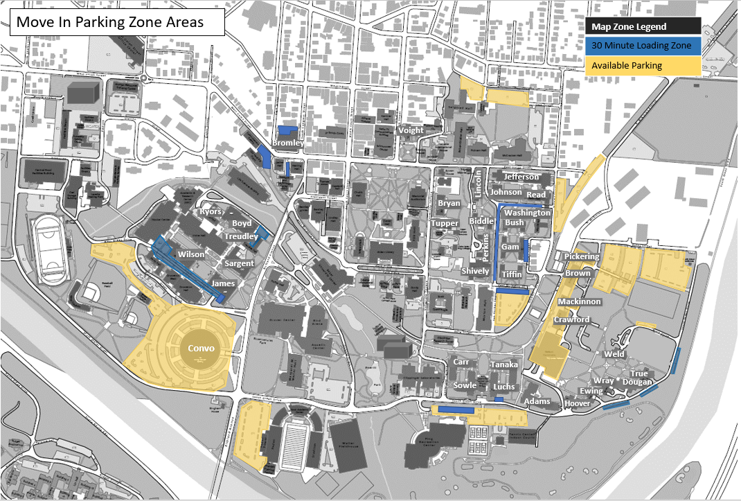 Fall 2021 Move In August 19 22 2021