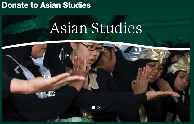 Asian Studies Students at graduation