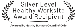 email Signature stating "Silver Level Healthy Worksite Award Recipient"