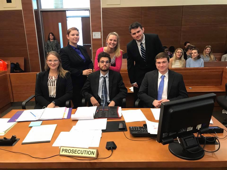 Mock Trial team