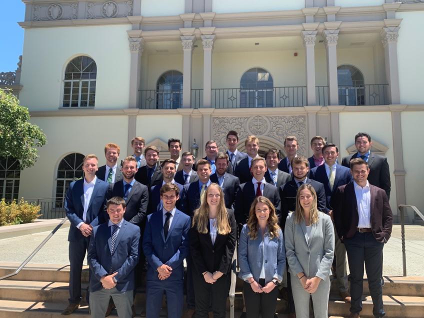 San Diego Sports Consulting Program students