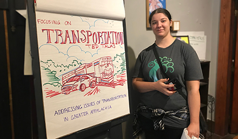 Sai Jones presents Addressing Issues of Transportation in Greater Appalachia