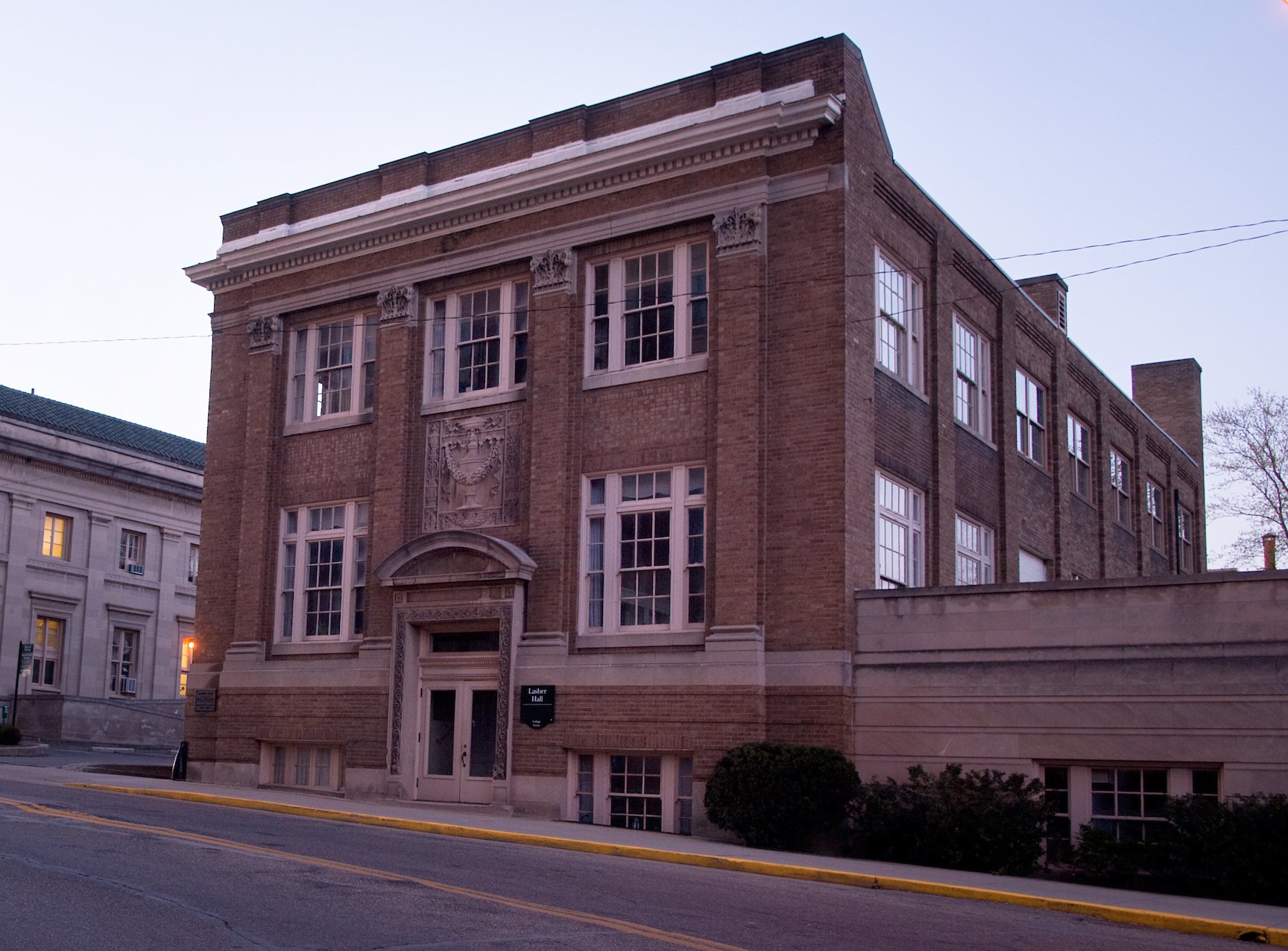 Photo of Lasher Hall at Ohio University