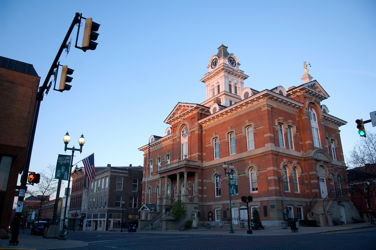 Photo of the Athens County Courthouse