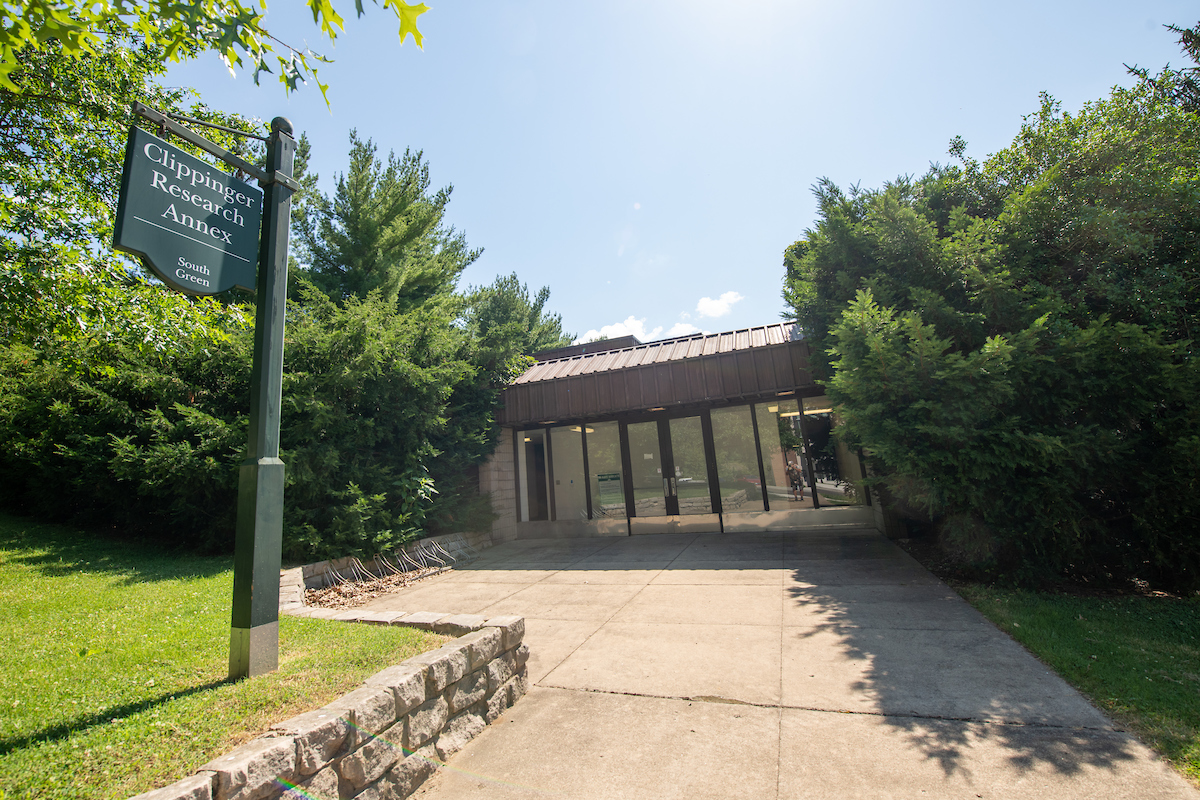 Photo of Clippinger Research Annex on a sunny day