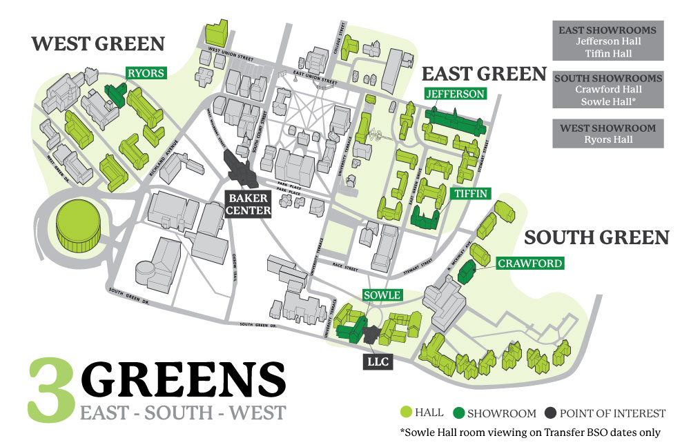 BSO Room Viewing Locations Ohio University