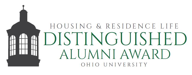 Distinguished alumni award banner