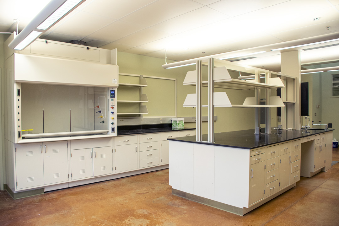 empty lab space