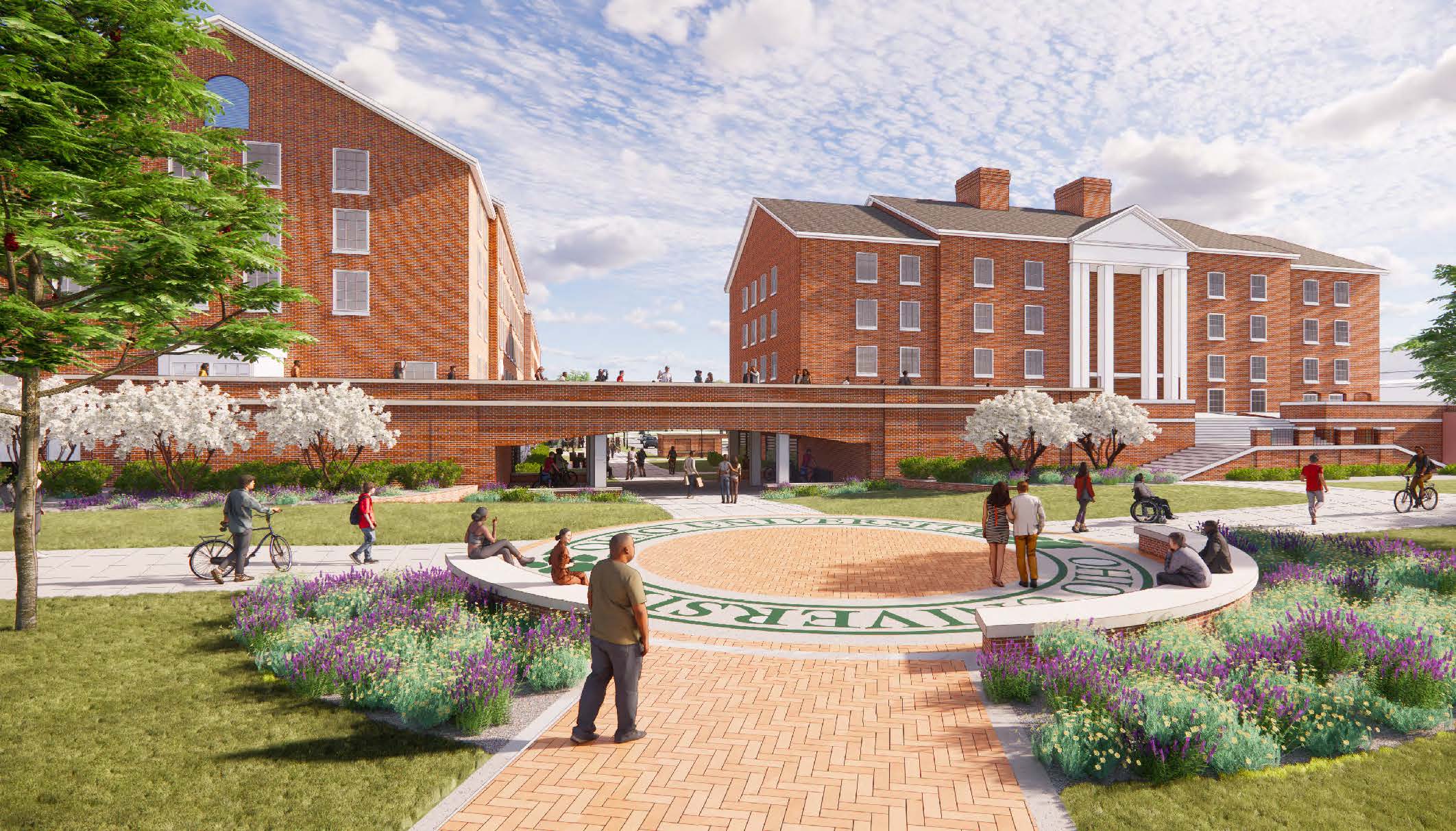Rendering of new South Green