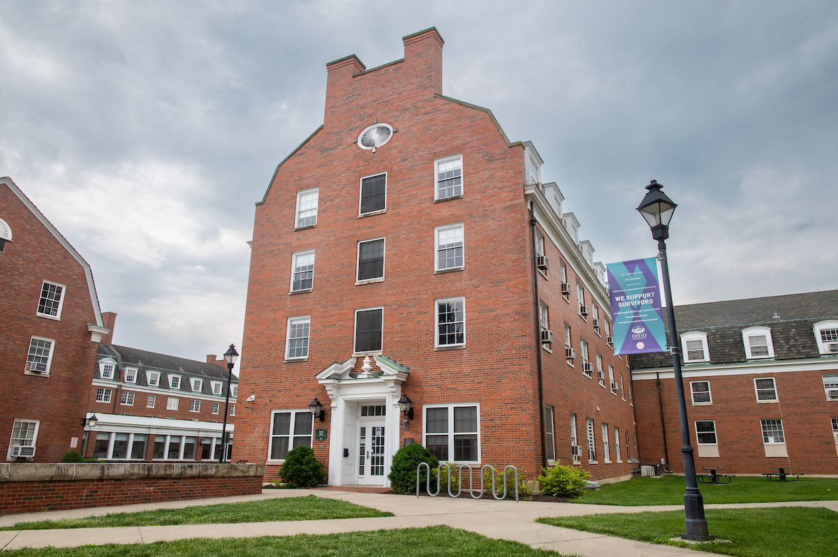 Photo of Ryors Hall, located on West Green
