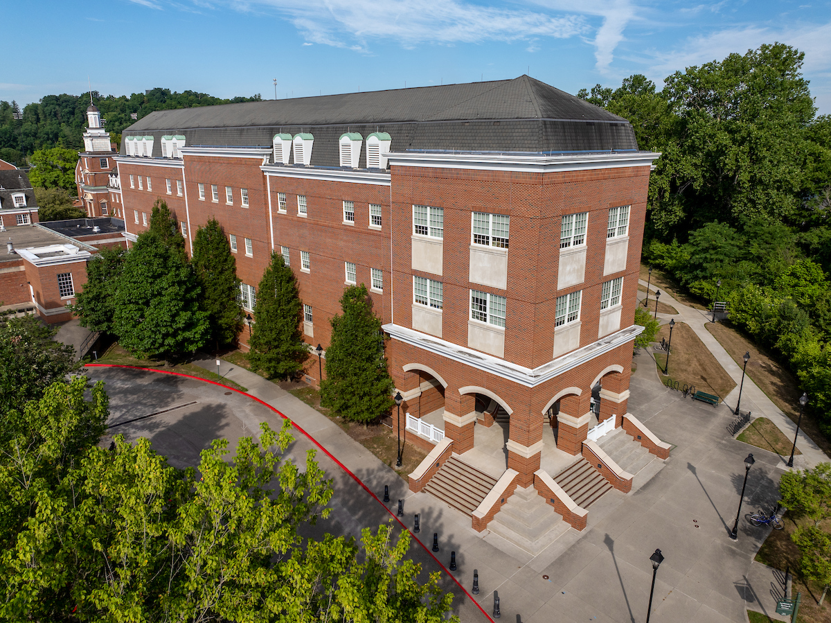 Academic and Research Center building exterior at Ohio University