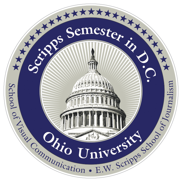 Badge for the Scripps Semester in D.C. program