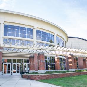 outside view of the ping recreation center building