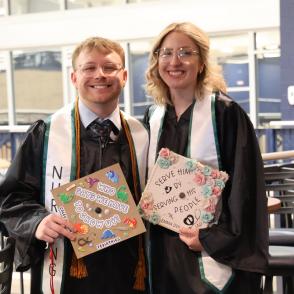 Caleb McWhorter and Emma Sroka