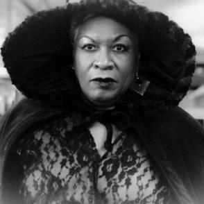 black and white portrait of Lady D