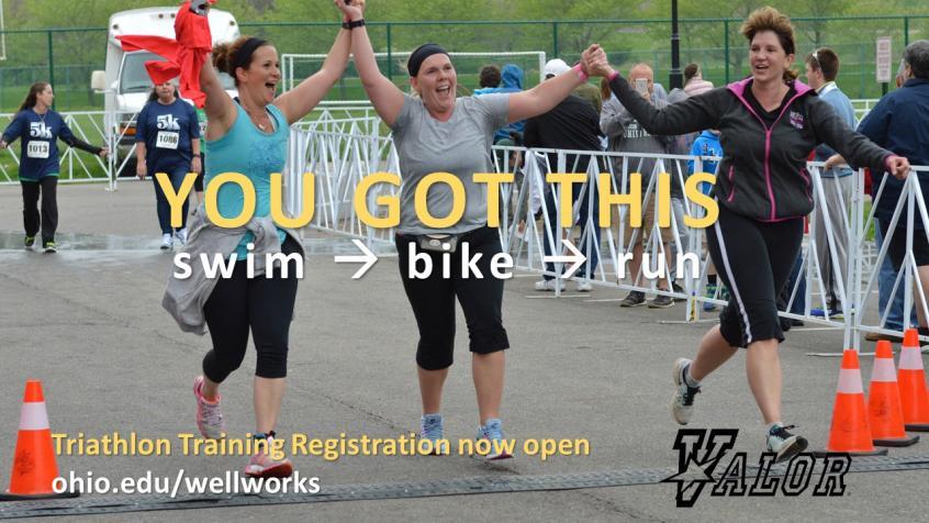 Triathlon Training promo of runners