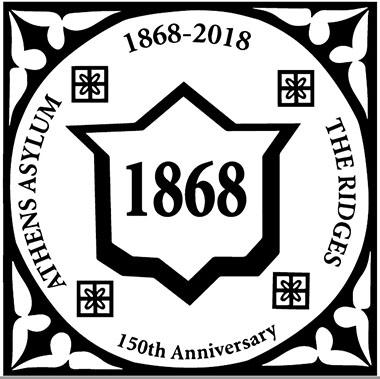 Athens Asylum 150th Anniversary logo