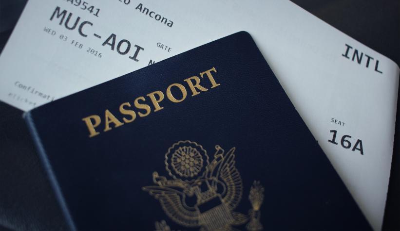 Photo of US Passport from Unsplash.com