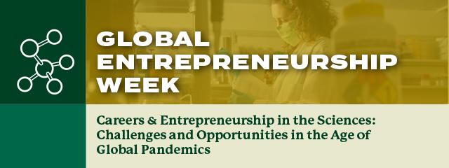 A flyer of Global Entrepreneurship Week 