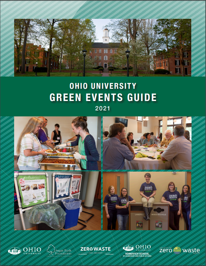 Cover page of the Green Events Guide