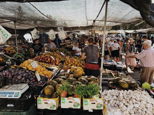 Food Market in Spain via Unsplash