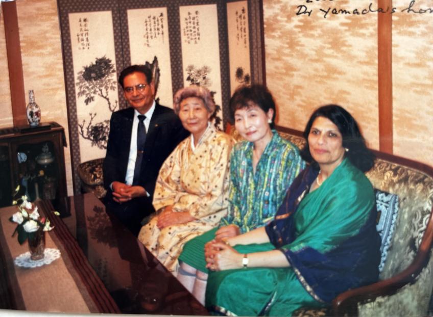 Koshal R_Dinner at Yamada's house 2