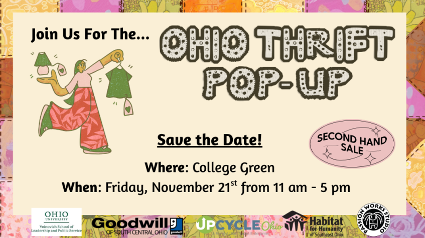 Join us for the OHIO Thrift Pop-Up