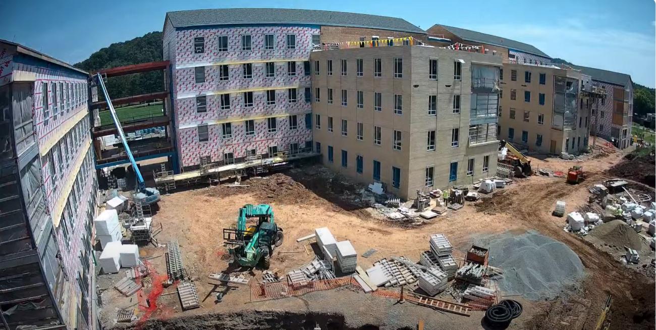 Residence Halls under Construction