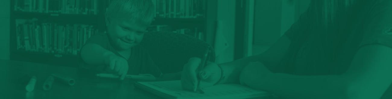 a child talking to a social worker/councilor 