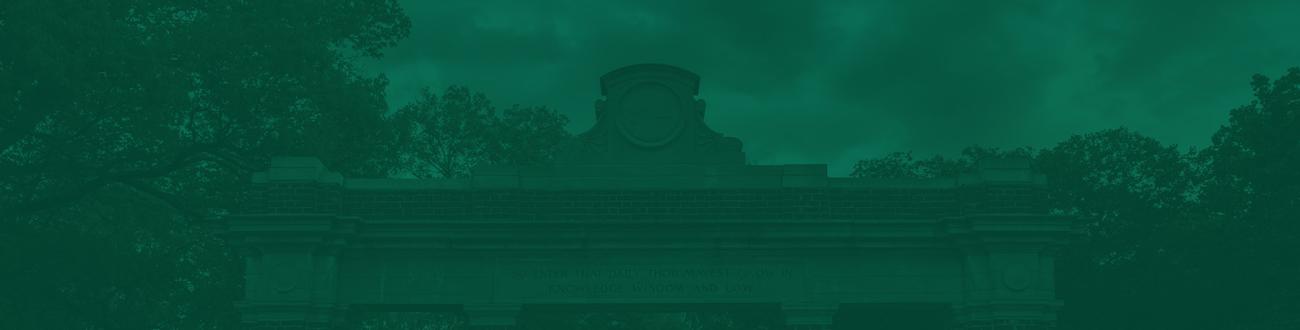 Close up of Ohio University alumni gateway