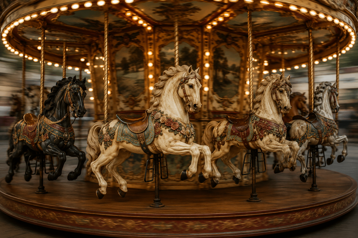 Antique carousel
