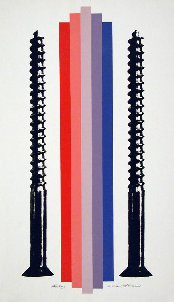 Untitled, c. 1974, Michael Rothenstein (British, 1908-1993), serigraph and lithograph, KMA 75.071.I5
