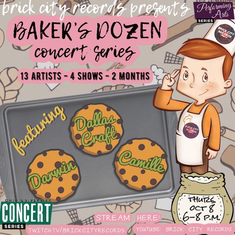 Baker's Dozen Concert Series - Oct 8 image 