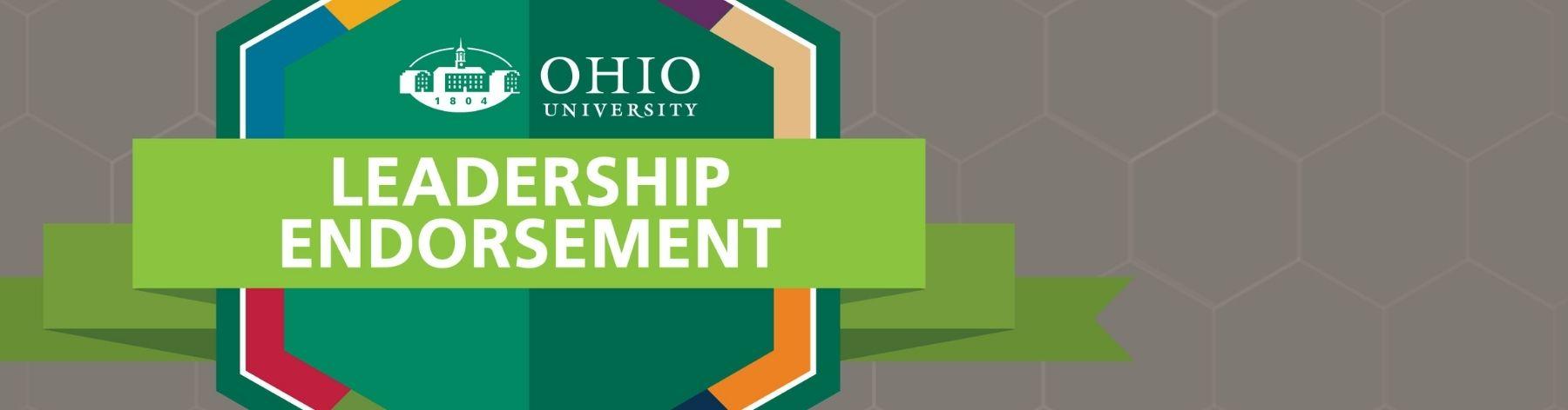 Ohio University Leadership Edorsement logo