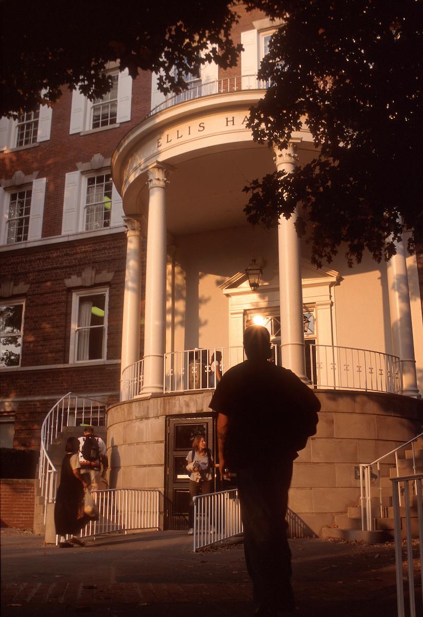 Ellis Hall in 2001
