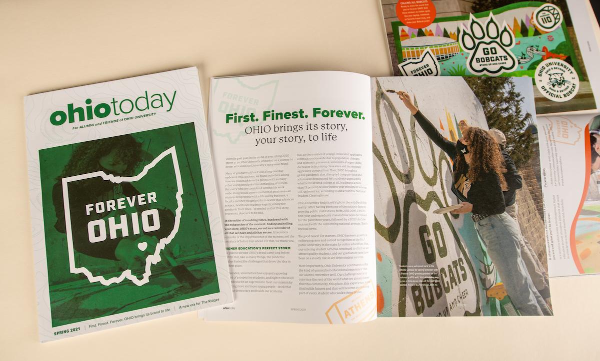 Forever OHIO feature in Ohio Today magazine
