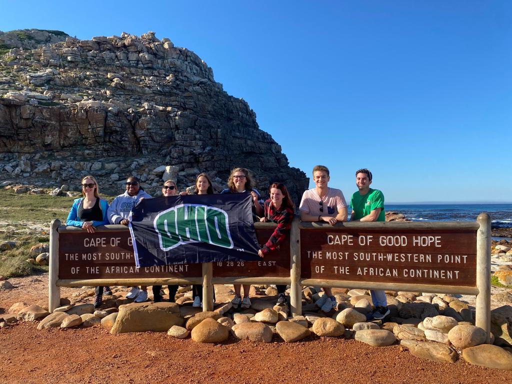 Students at Cape of Good Hope