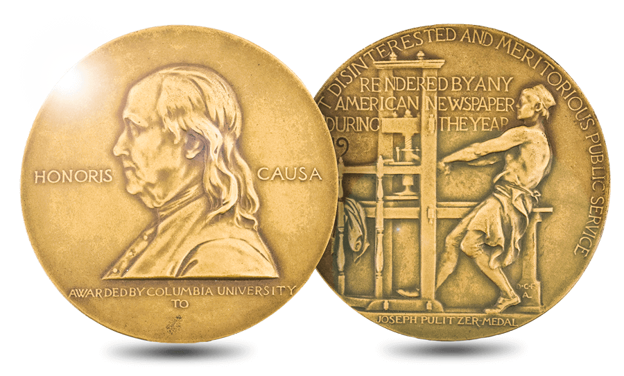 Pulitzer Prize Coin