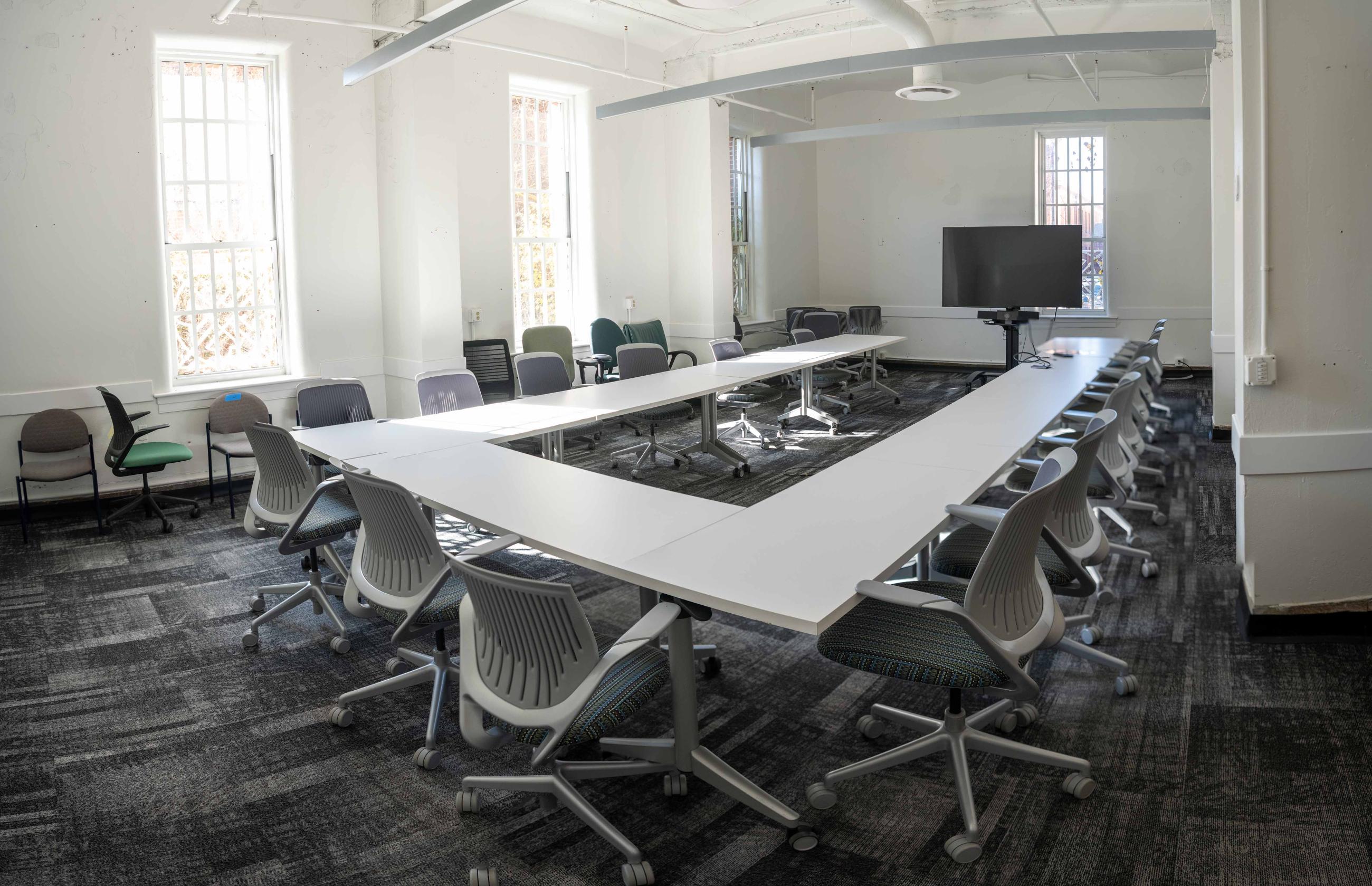 Round table conference room