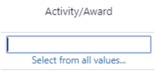activity/award
