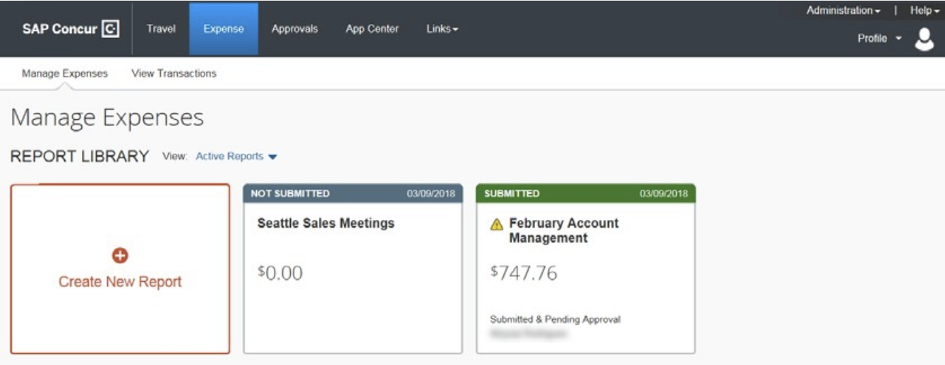 report library - active reports