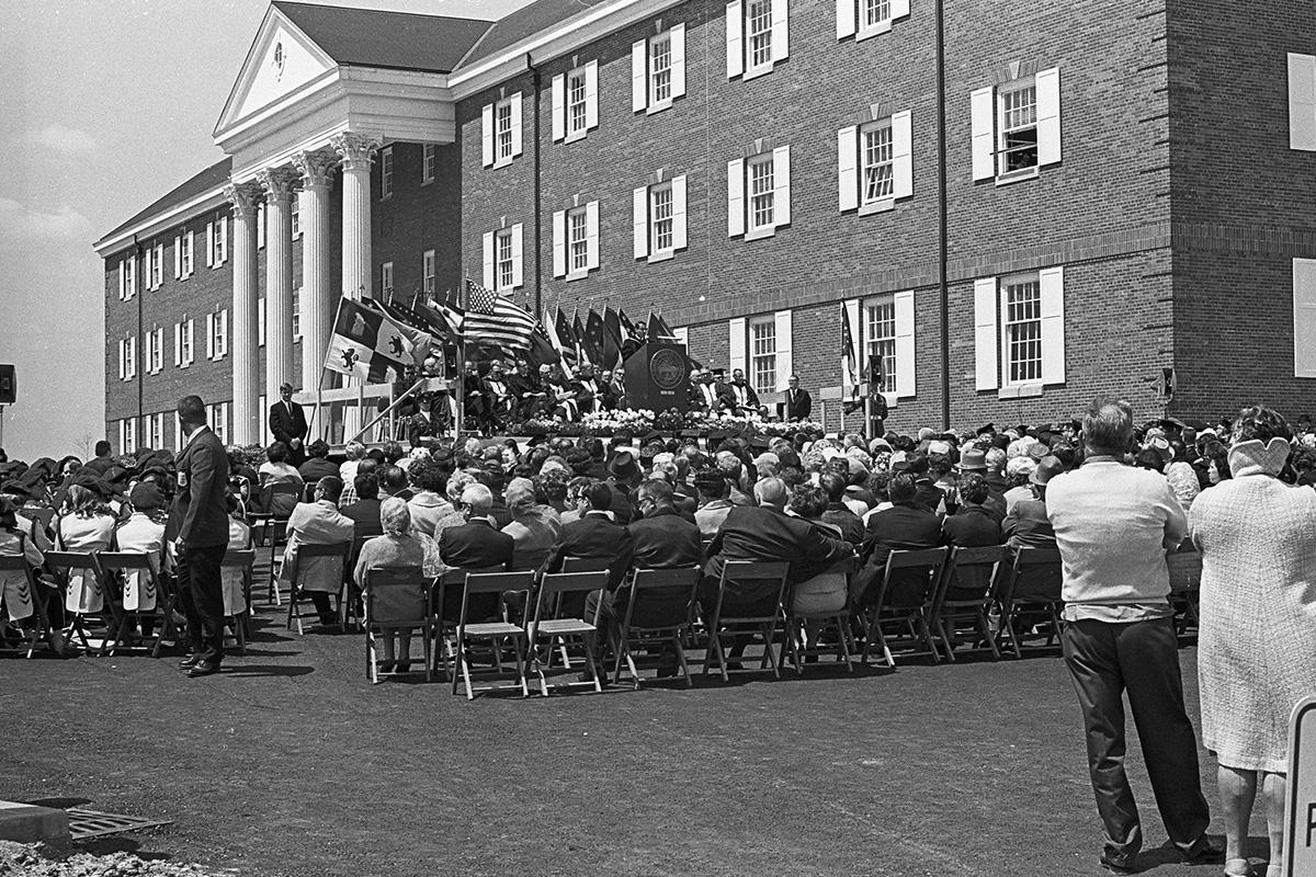 Ohio University Eastern campus dedication, May 20, 1967