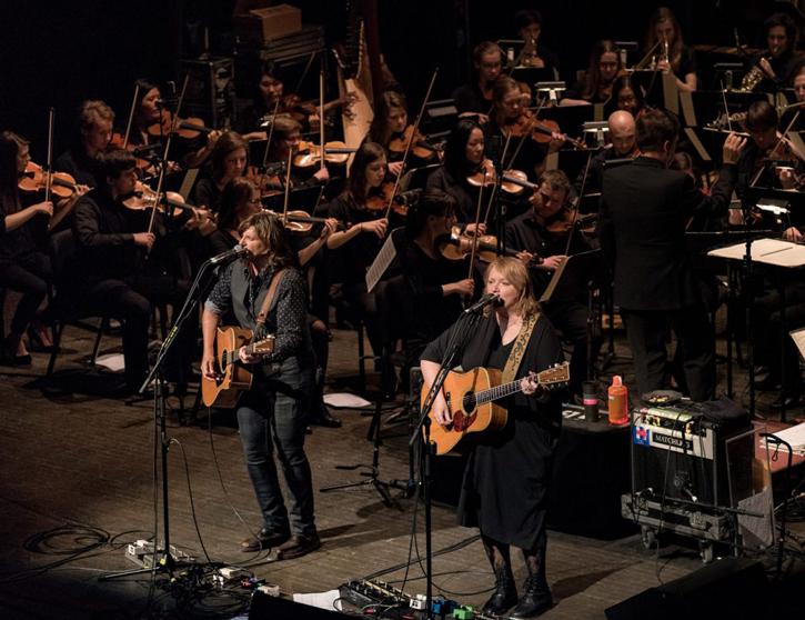 Indigo Girls with symphony