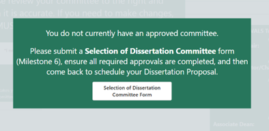 Screen shot of a message with a green background