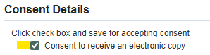 screenshot of MPI consent box for Benefits ACA 1095-C Statement